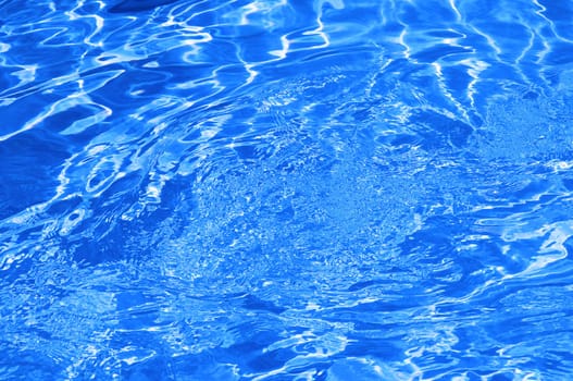  blue pool,special photo toned f/x,selective focus