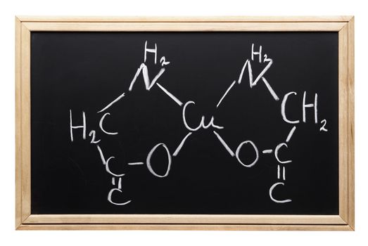 blackboard with clipping path,focus point on the center of the photo