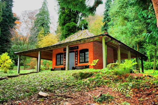 Japanese Rest House, Batsford Arboretum