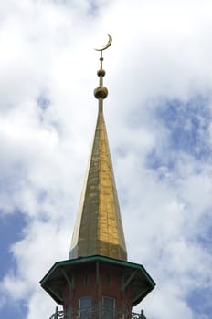 upper part of the mosque