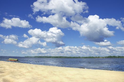 summer river Volga