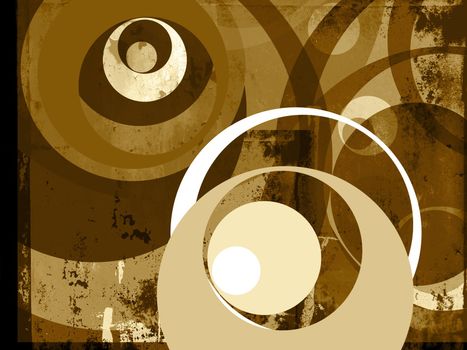 vintage circles(special f/x,made from my image)