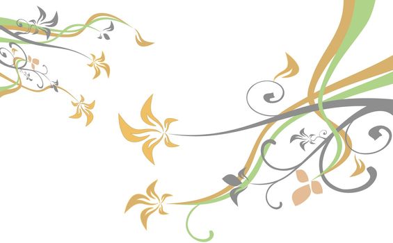 foliage retro background  (great for any design,made from my images)