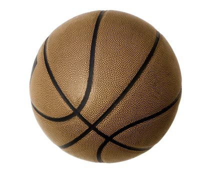 isolated ball on white background