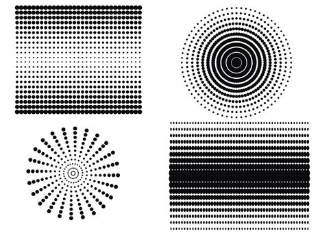 isolated geometric abstract vector design
