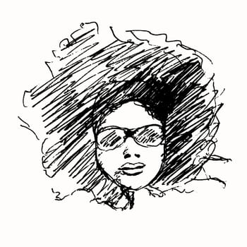 it's scan of my sketch  by my imagination