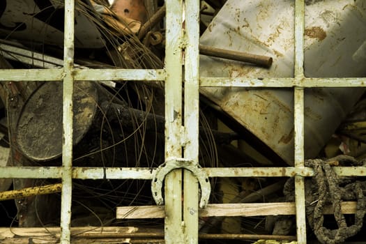 grunge concept, focus point on center of image