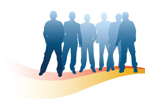 isolated men for your design and art-work