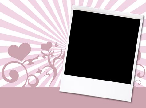 St.Valentine's day theme,just place your design
