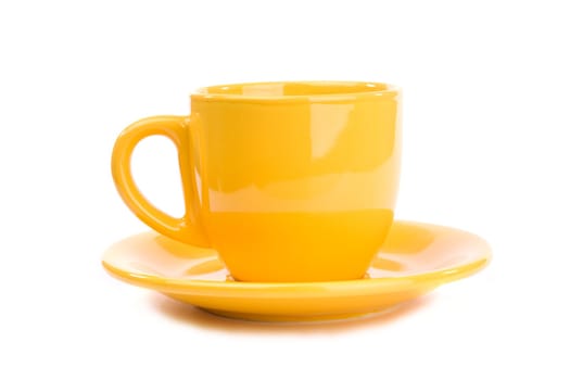 tea concept isolated on white background, focus point on center