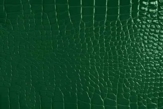 Green leather texture embossed squares background color