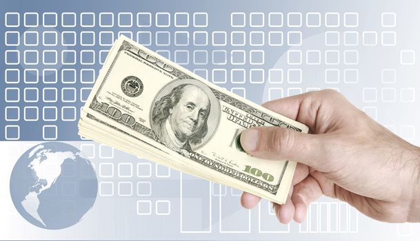 finance concept, made from my images and photos