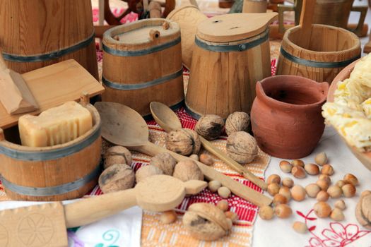 Wooden kitchen equipment