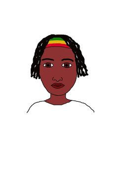 rasta man illustration