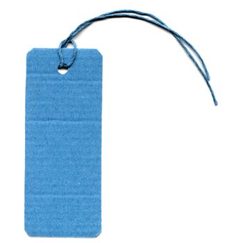 Price tag or address label with string