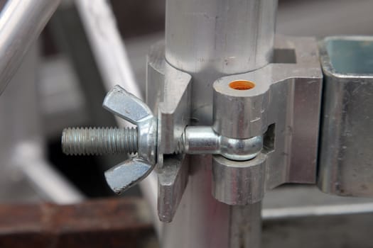 Bolt and wing nut