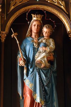 Blessed Virgin Mary with baby Jesus