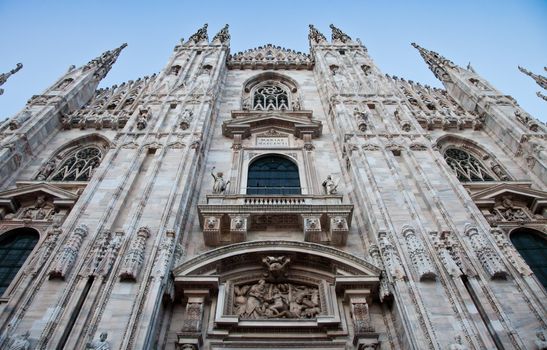 The Gothic cathedral took nearly six centuries to complete. It is the fourth largest cathedral in the world and by far the largest in Italy.