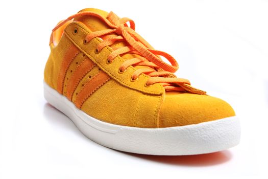Orange shoe