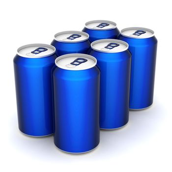 Image sealed aluminum can with a drink