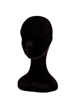 Head a dummy isolated on white