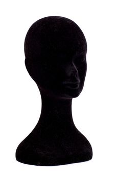 Head a dummy isolated on white