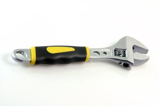 work tools wrench isolated on white background construction equipment