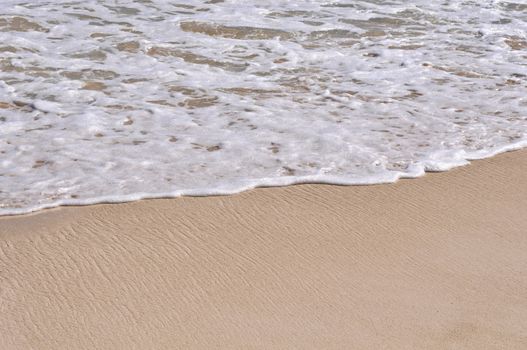 Ocean Waves on the Sand