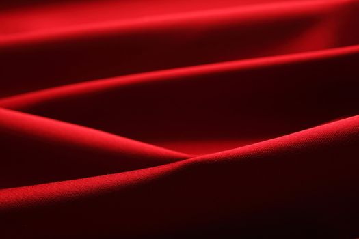 red satin background close up