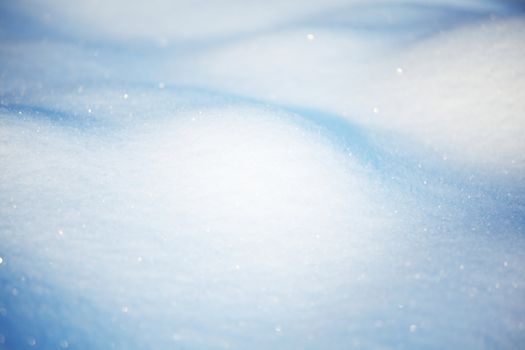 snow background close up