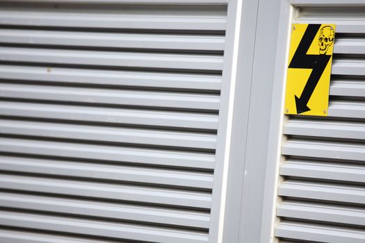 high voltage close up