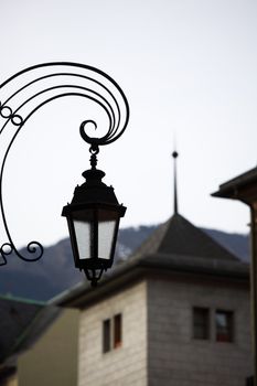 lantern on the street