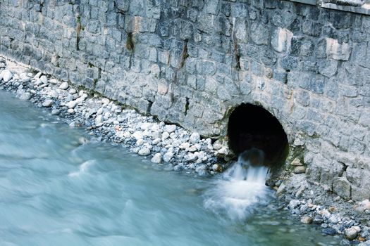 river in motion nature background