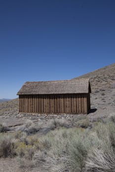 Old abandoned mining town