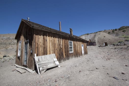 Old abandoned mining town