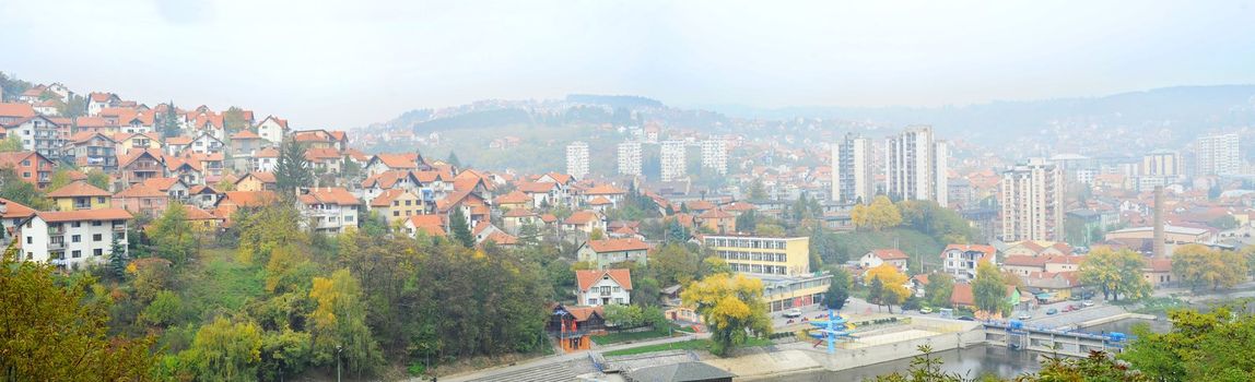 Uzice  is a city and municipality in western Serbia, located at the banks of the Detinja river.