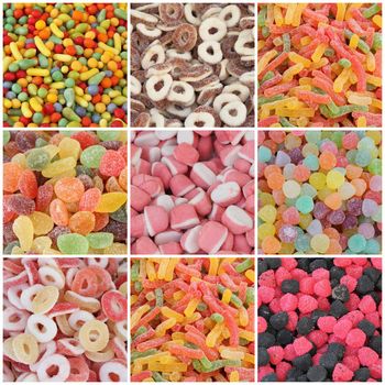 assorted candies