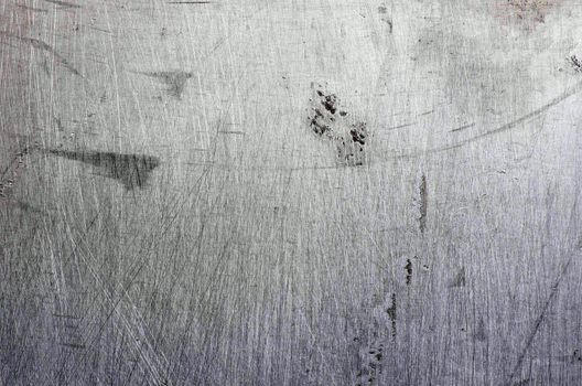old grunge metal plate steel background