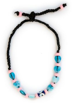 bracelet. multi-coloured stones.