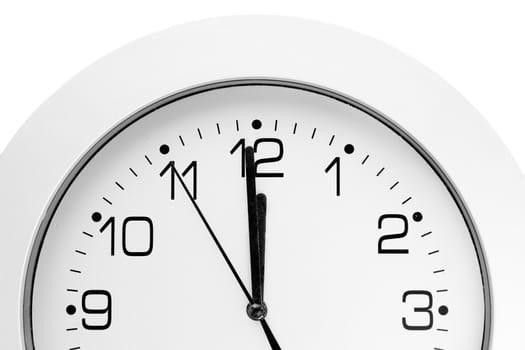 Office, home, or school wall clock. twelve