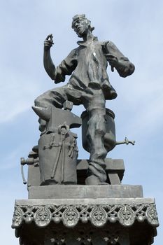 lefthander. The well-known character of Russian fairy tale