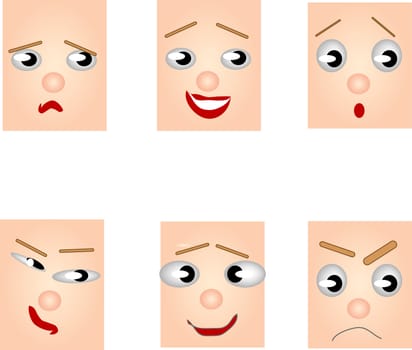 Faces icons