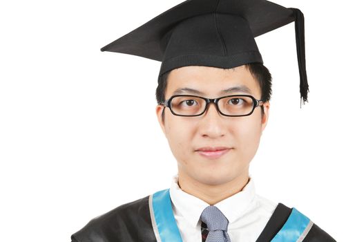 Young Asian man graduation