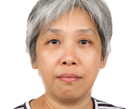 asian mature woman