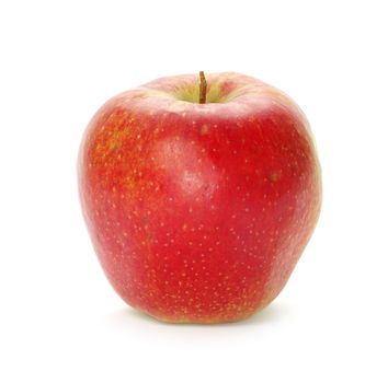 fresh apples isolated on a white