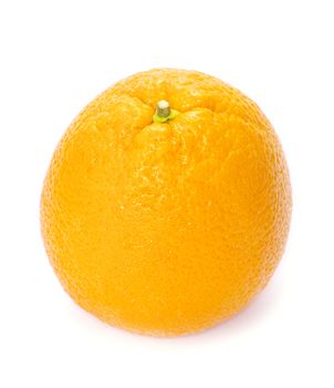   fresh orange isolated on white