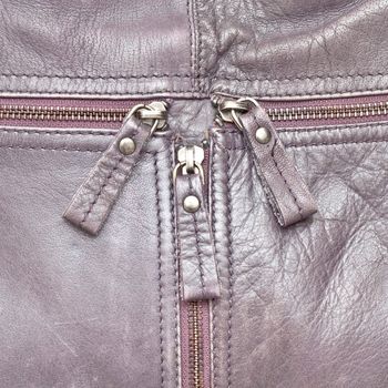 Superbly detailed close up of a ladies' handbag