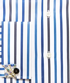 Detailed background image of a stylish modern shirt showing the cuff