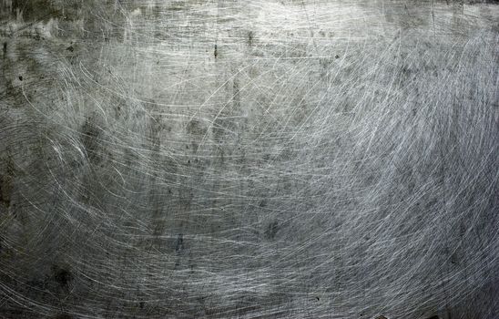 old grunge metal plate steel background