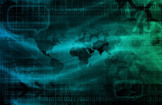 Technology Visual Concept of a Corporate Business